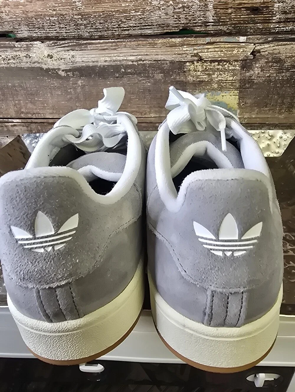 Adidas Campus 00s Grey White Suede Sneakers Men’s 12 New
